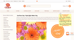 Desktop Screenshot of cebuflora.com