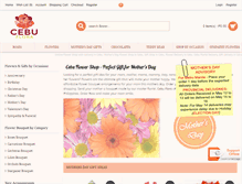 Tablet Screenshot of cebuflora.com